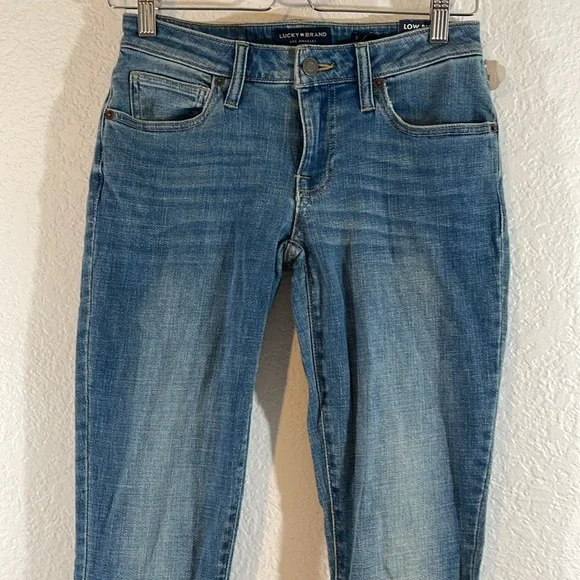 LUCKY BRAND Lolita Low Rise Skinny Denim Jeans Size 2 NEW - Picture 4 of 16